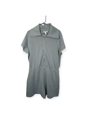 Women's NWOT Spanx AirEssentials Half zip romper, size XL